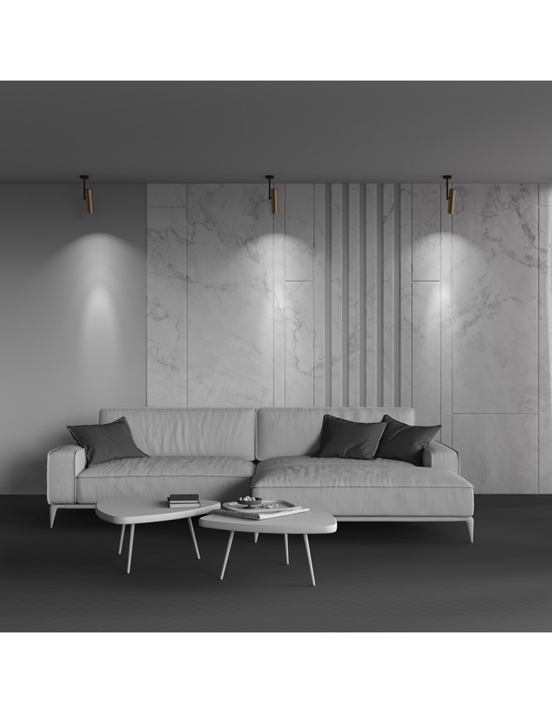 Maytoni Elti Lampa Sufitowa 1xGU10 50W Czarny, Złoty C020CL-01GB Maytoni Elti Lampa Sufitowa 1xGU10 50W Czarny, Złoty C020CL-01GB