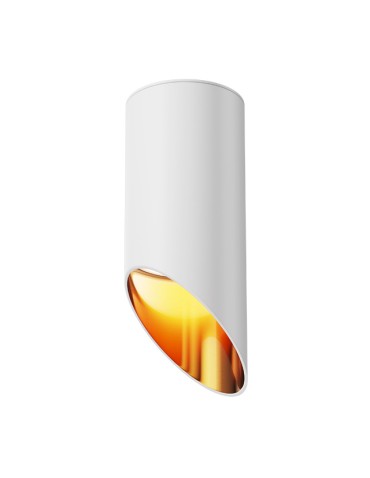 Maytoni Lipari Lampa Sufitowa 1xGU10 12W Biały, Złoty C044CL-01-15GU10-W