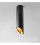 Oprawy sufitowe okrągłe - Maytoni Lipari Lampa Sufitowa 1xGU10 12W Czarny, Złoty C044CL-01-25GU10-B - product 4