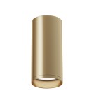 Oprawy sufitowe okrągłe - Maytoni Focus Lampa Sufitowa 1xGU10 10W Złoty Mat C010CL-01MG - product 3
