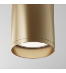 Oprawy sufitowe okrągłe - Maytoni Focus Lampa Sufitowa 1xGU10 10W Złoty Mat C010CL-01MG - product 4