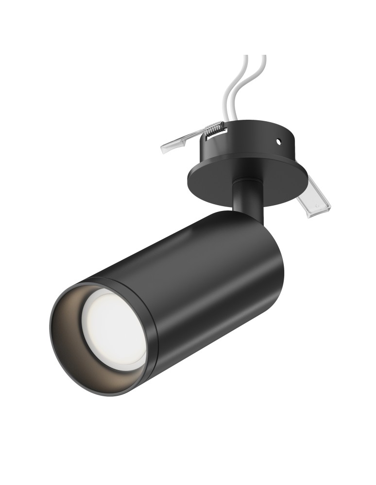 Maytoni Focus Lampa Sufitowa 1xGU10 10W Black C018CL-01B Maytoni Focus Lampa Sufitowa 1xGU10 10W Black C018CL-01B