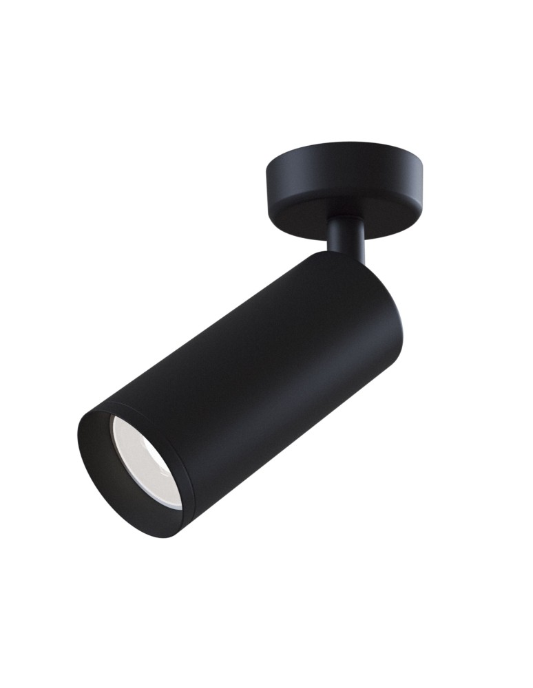 Maytoni Focus Lampa Sufitowa 1xGU10 10W Black C017CW-01B Maytoni Focus Lampa Sufitowa 1xGU10 10W Black C017CW-01B