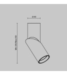 Maytoni Dafne Lampa Sufitowa LED 10W 1060lm 4000K Biały C027CL-L10W4K Maytoni Dafne Lampa Sufitowa LED 10W 1060lm 4000K Biały C027CL-L10W4K