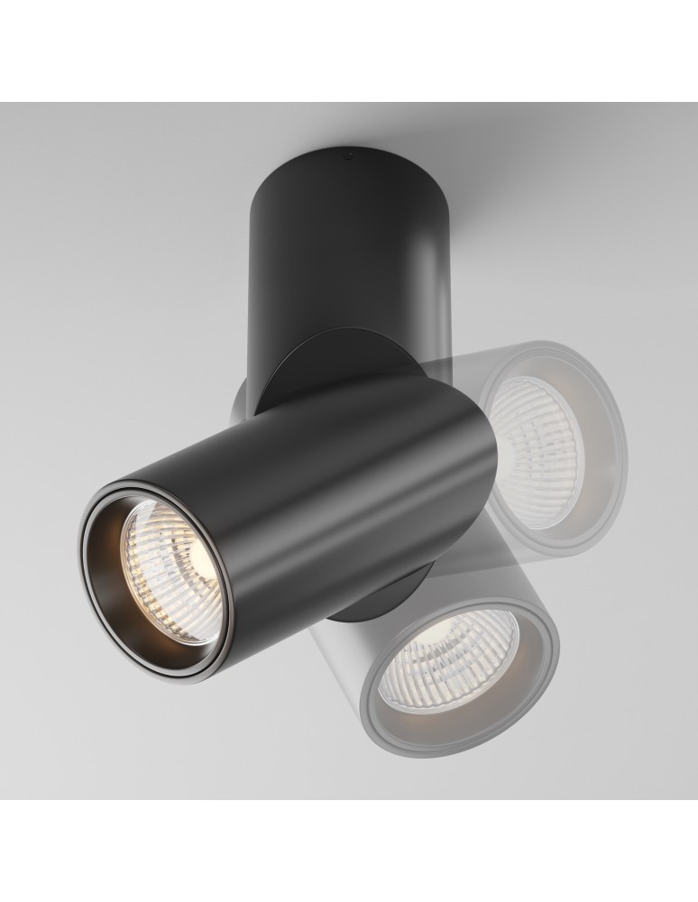 Maytoni Dafne Lampa Sufitowa LED 10W 800lm 3000K Black C027CL-L10B Maytoni Dafne Lampa Sufitowa LED 10W 800lm 3000K Black C027CL-L10B