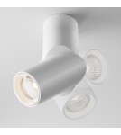 Lampy sufitowe regulowane - spoty - Maytoni Dafne Lampa Sufitowa LED 10W 800lm 3000K Biały C027CL-L10W - product 5