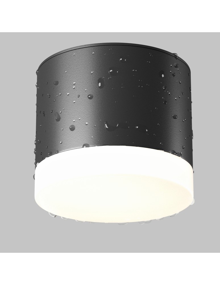 Maytoni Pauline Lampa Sufitowa 1xGX53 15W IP44 Black C087CL-GX53-B Maytoni Pauline Lampa Sufitowa 1xGX53 15W IP44 Black C087CL-GX53-B