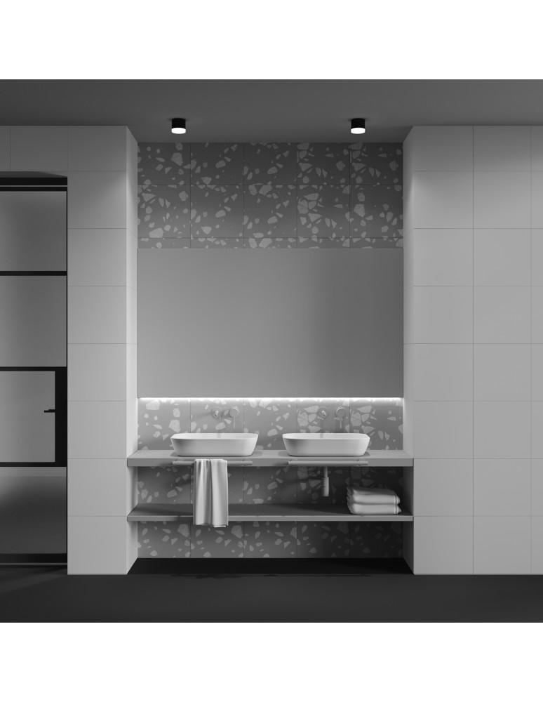 Maytoni Pauline Lampa Sufitowa 1xGX53 15W IP44 Black C087CL-GX53-B Maytoni Pauline Lampa Sufitowa 1xGX53 15W IP44 Black C087CL-GX53-B