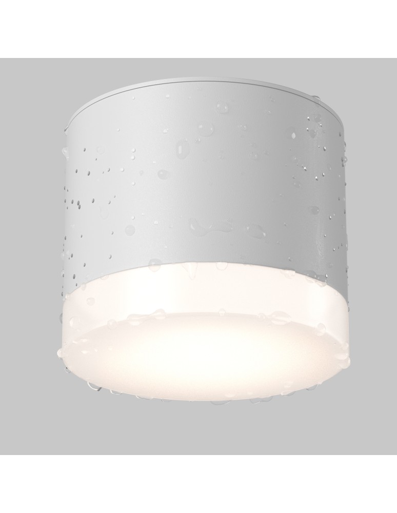 Maytoni Pauline Lampa Sufitowa 1xGX53 15W IP44 Biały C087CL-GX53-W