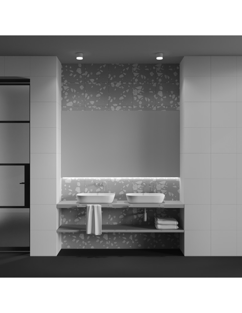 Maytoni Pauline Lampa Sufitowa 1xGX53 15W IP44 Biały C087CL-GX53-W