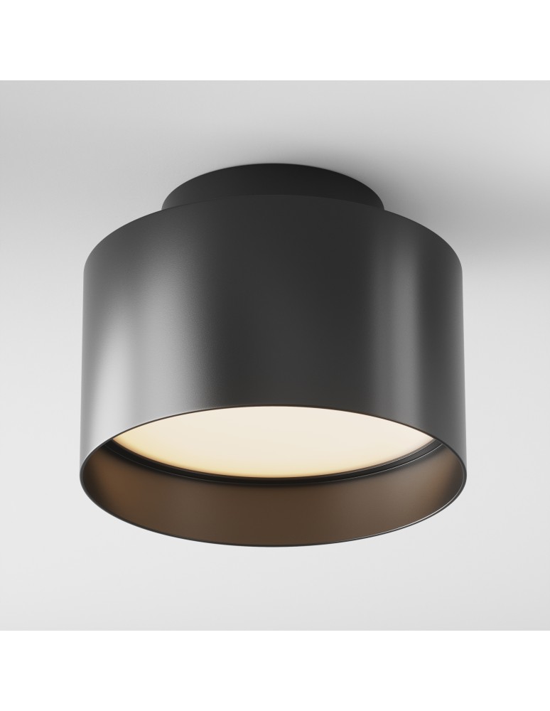 Maytoni Planet Lampa Sufitowa LED 16W 800lm 3000K Black C009CW-L16B Maytoni Planet Lampa Sufitowa LED 16W 800lm 3000K Black C009CW-L16B
