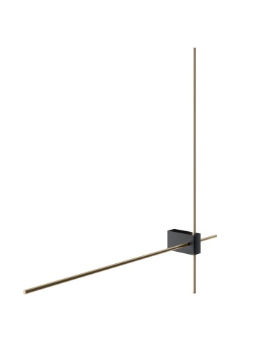 Maytoni Pars Kinkiet/Ścienna LED 12W 1050lm 3000K Czarny, Złoty C070WL-L12GB3K - produkt 2