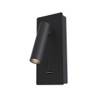 Kinkiety - Maytoni Mirax Kinkiet/Ścienna z Włącznikiem Do Czytania LED 3W 200lm 3000K Black C041WL-L3B3K - product 4