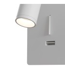 Maytoni Mirax Kinkiet/Ścienna z Włącznikiem Do Czytania LED 3W 200lm 3000K Biały C041WL-L3W3K Maytoni Mirax Kinkiet/Ścienna z Włącznikiem Do Czytania LED 3W 200lm 3000K Biały C041WL-L3W3K