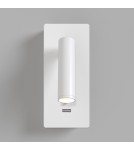Maytoni Mirax Kinkiet/Ścienna z Włącznikiem Do Czytania LED 3W 200lm 3000K Biały C041WL-L3W3K Maytoni Mirax Kinkiet/Ścienna z Włącznikiem Do Czytania LED 3W 200lm 3000K Biały C041WL-L3W3K