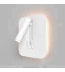 Maytoni Ios 176 Kinkiet/Ścienna z Włącznikiem Do Czytania LED 9W 550lm 3000K Biały C175-WL-01-6W-W Maytoni Ios 176 Kinkiet/Ścienna z Włącznikiem Do Czytania LED 9W 550lm 3000K Biały C175-WL-01-6W-W