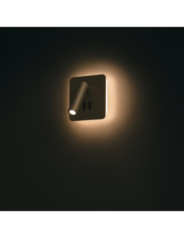 Maytoni Ios 176 Kinkiet/Ścienna z Włącznikiem Do Czytania LED 9W 550lm 3000K Black C175-WL-01-6W-B - product 2