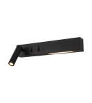 Kinkiety - Maytoni Comodo Kinkiet/Ścienna z Włącznikiem Do Czytania LED 8W 500lm 3000K Black C031WL-L8B3K - product 3