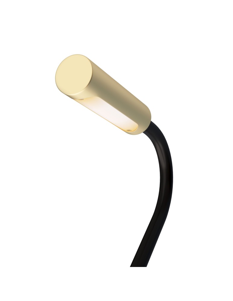 Maytoni Stem Kinkiet/Ścienna z Włącznikiem Do Czytania LED 3W 150lm 3000K Złoty Mat C035WL-L3MG3K Maytoni Stem Kinkiet/Ścienna z Włącznikiem Do Czytania LED 3W 150lm 3000K Złoty Mat C035WL-L3MG3K