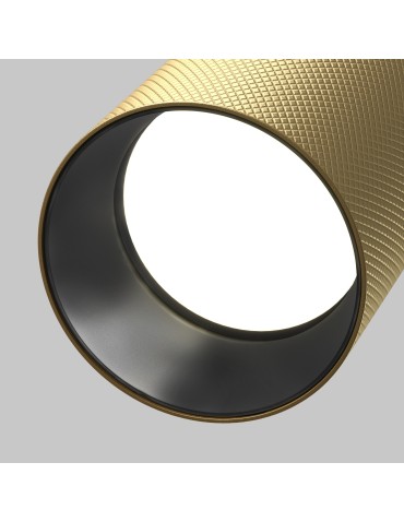 Maytoni Artisan Reflektor do Szyny Jednoobwodowej UNITY 1xGU10 12W Czarny, Złoty Mat TR089-1-GU10-BMG - produkt 2