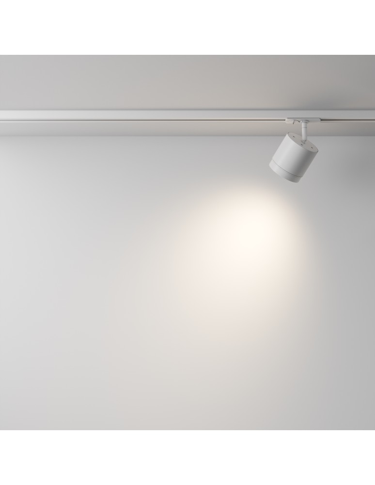 Maytoni Polar Reflektor do Szyny Jednoobwodowej UNITY 1xGX53 15W Biały TR088-1-GX53-W Maytoni Polar Reflektor do Szyny Jednoobwodowej UNITY 1xGX53 15W Biały TR088-1-GX53-W