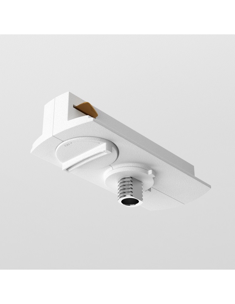 Akcesoria do szynoprzewodów 1 fazowych - Maytoni Akcesoria do Szyn Jednoobwodowych UNITY Adapter Biały TRA011-1-A-W - product kolory-swiatla.pl 3
