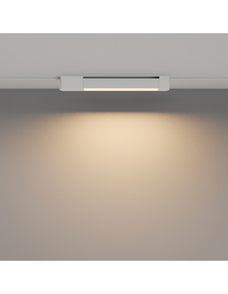Maytoni Basis Rot Lampa do Szyny Jednoobwodowej UNITY LED 12W 780lm 3000K Biały TR104-1-12W3K-W-DE