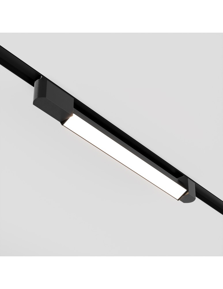 Maytoni Basis Rot Lampa do Szyny Jednoobwodowej UNITY LED 24W 1900lm 4000K Black TR104-1-24W4K-B-DE