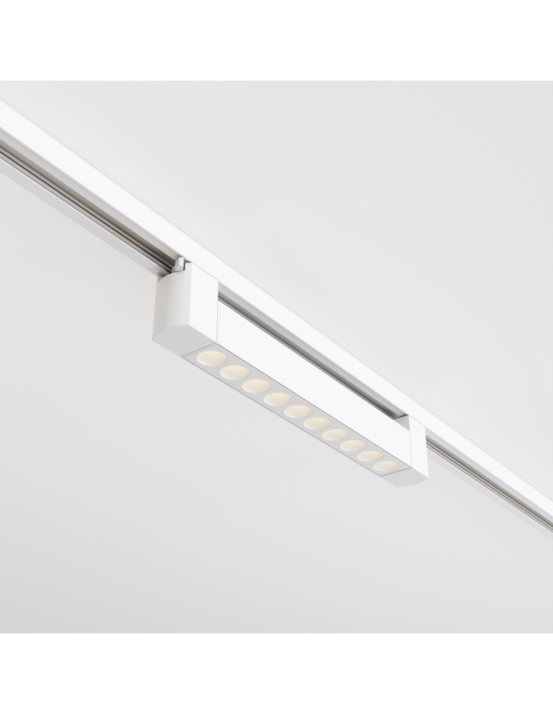 Maytoni Points Rot Lampa do Szyny Jednoobwodowej UNITY LED 10W 750lm 3000K Biały TR010-1-10W3K-M-W Maytoni Points Rot Lampa do Szyny Jednoobwodowej UNITY LED 10W 750lm 3000K Biały TR010-1-10W3K-M-W