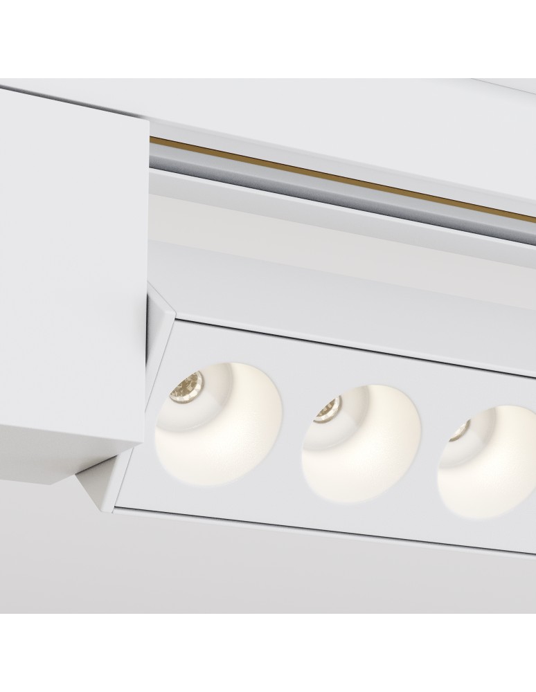 Maytoni Points Rot Lampa do Szyny Jednoobwodowej UNITY LED 20W 1500lm 3000K Biały TR010-1-20W3K-M-W Maytoni Points Rot Lampa do Szyny Jednoobwodowej UNITY LED 20W 1500lm 3000K Biały TR010-1-20W3K-M-W
