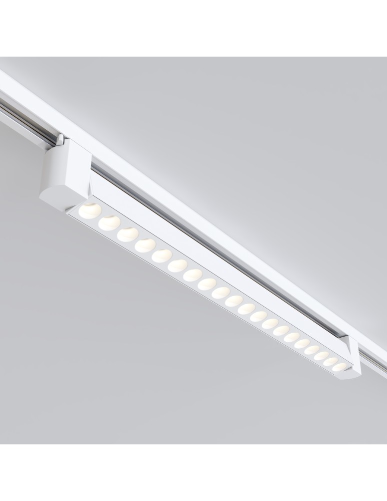 Maytoni Points Rot Lampa do Szyny Jednoobwodowej UNITY LED 20W 1500lm 3000K Biały TR010-1-20W3K-M-W Maytoni Points Rot Lampa do Szyny Jednoobwodowej UNITY LED 20W 1500lm 3000K Biały TR010-1-20W3K-M-W