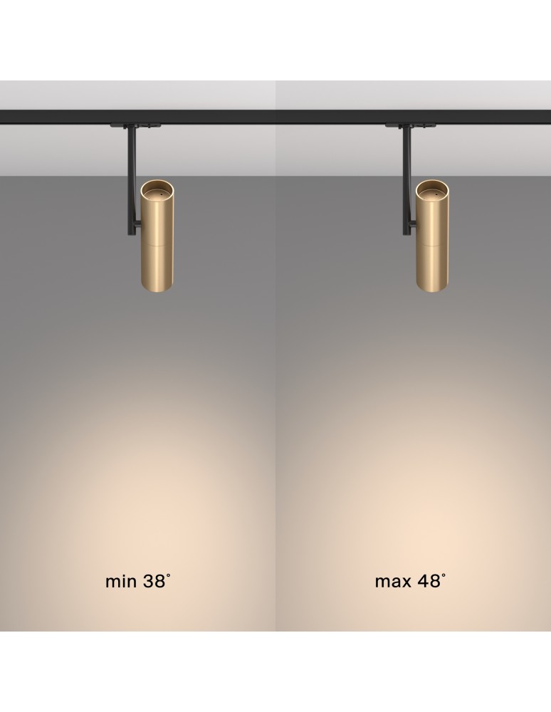 Maytoni Elti Reflektor do Szyny Jednoobwodowej UNITY 1xGU10 10W Czarny, Złoty TR005-1-GU10-BG Maytoni Elti Reflektor do Szyny Jednoobwodowej UNITY 1xGU10 10W Czarny, Złoty TR005-1-GU10-BG