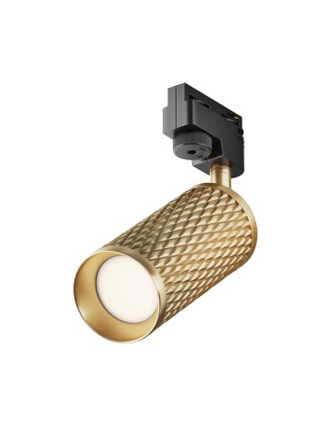 Maytoni Focus Design Reflektor do Szyny Jednoobwodowej UNITY 1xGU10 10W Złoty TR011-1-GU10-G