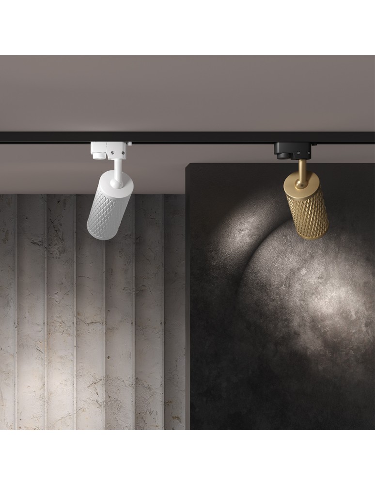 Maytoni Focus Design Reflektor do Szyny Jednoobwodowej UNITY 1xGU10 10W Złoty TR011-1-GU10-G Maytoni Focus Design Reflektor do Szyny Jednoobwodowej UNITY 1xGU10 10W Złoty TR011-1-GU10-G