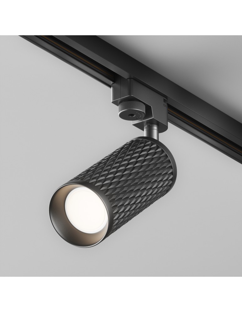 Maytoni Focus Design Reflektor do Szyny Jednoobwodowej UNITY 1xGU10 10W Black TR011-1-GU10-B Maytoni Focus Design Reflektor do Szyny Jednoobwodowej UNITY 1xGU10 10W Black TR011-1-GU10-B