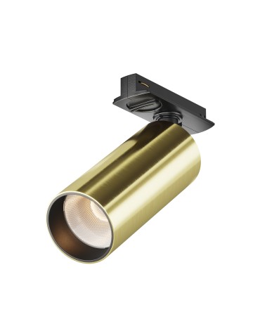 Maytoni Focus LED Reflektor do Szyny Jednoobwodowej UNITY LED 12W 900lm 3000K Mosiądz TR021-1-12W3K-W-BBS