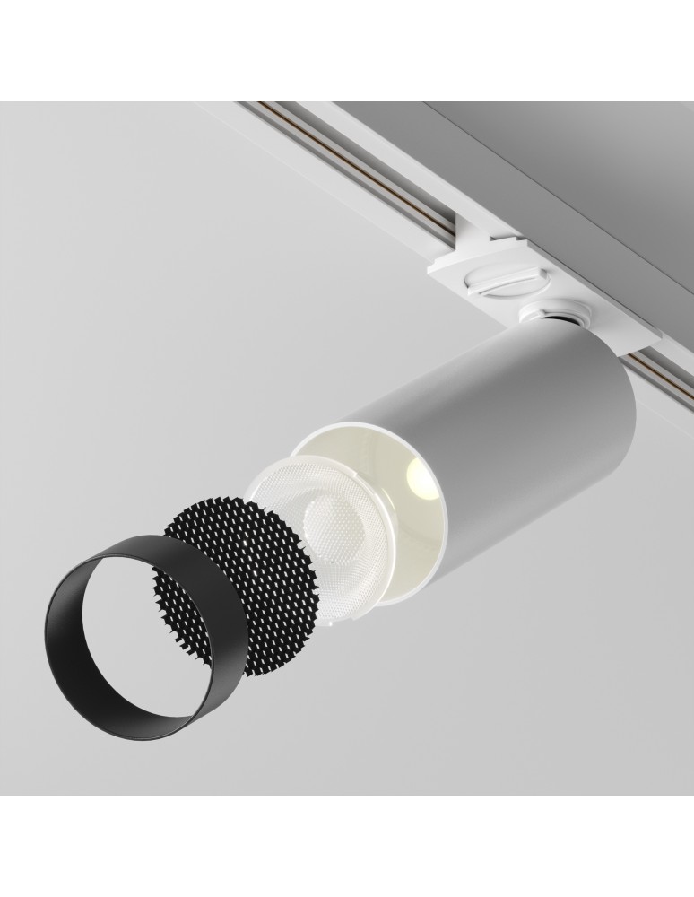 Maytoni Focus LED Reflektor do Szyny Jednoobwodowej UNITY LED 12W 900lm 3000K Biały TR021-1-12W3K-W-D-W Maytoni Focus LED Reflektor do Szyny Jednoobwodowej UNITY LED 12W 900lm 3000K Biały TR021-1-12W3K-W-D-W