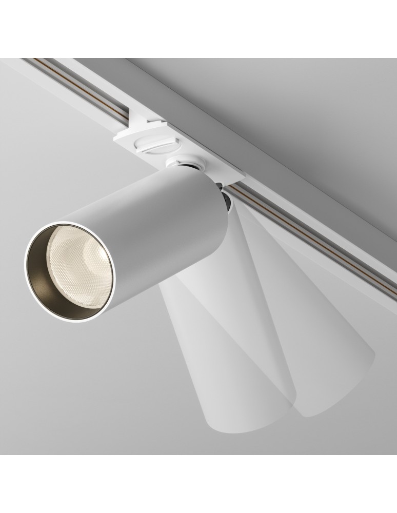 Maytoni Focus LED Reflektor do Szyny Jednoobwodowej UNITY LED 12W 900lm 3000K Biały TR021-1-12W3K-W-W Maytoni Focus LED Reflektor do Szyny Jednoobwodowej UNITY LED 12W 900lm 3000K Biały TR021-1-12W3K-W-W