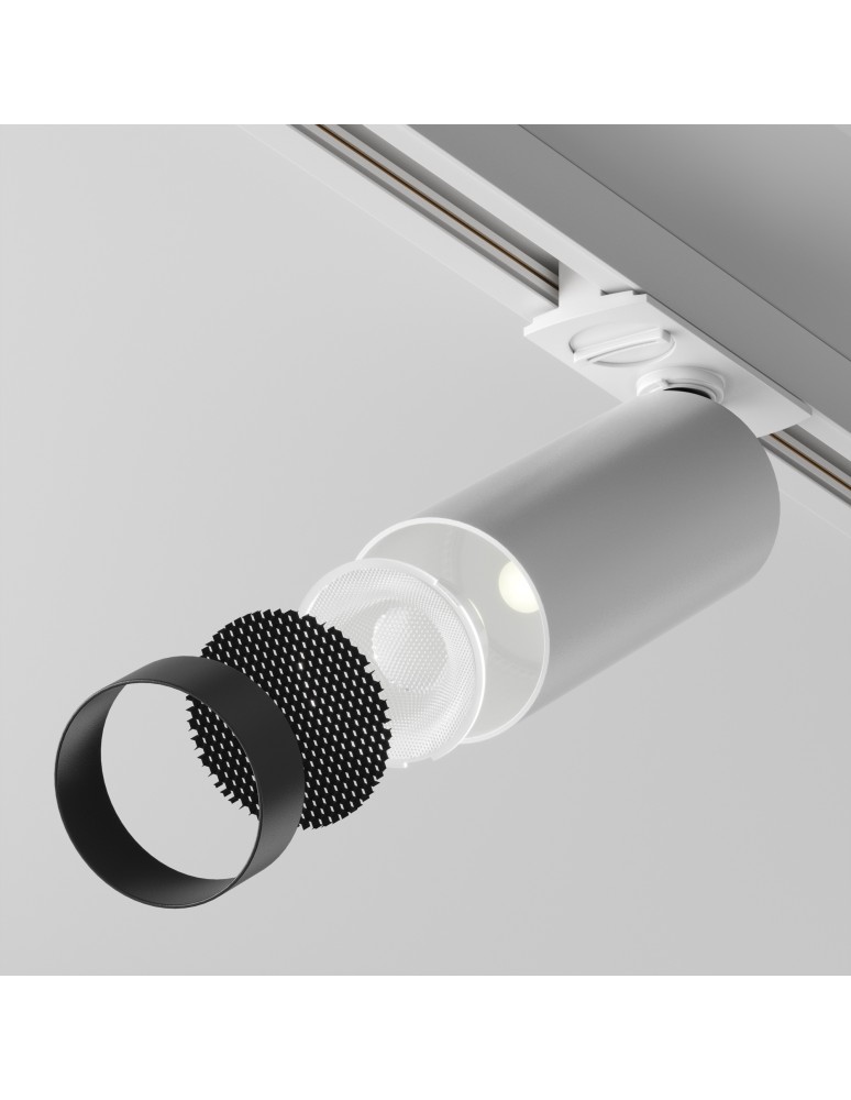 Maytoni Focus LED Reflektor do Szyny Jednoobwodowej UNITY LED 12W 900lm 4000K Biały TR021-1-12W4K-W-D-W Maytoni Focus LED Reflektor do Szyny Jednoobwodowej UNITY LED 12W 900lm 4000K Biały TR021-1-12W4K-W-D-W