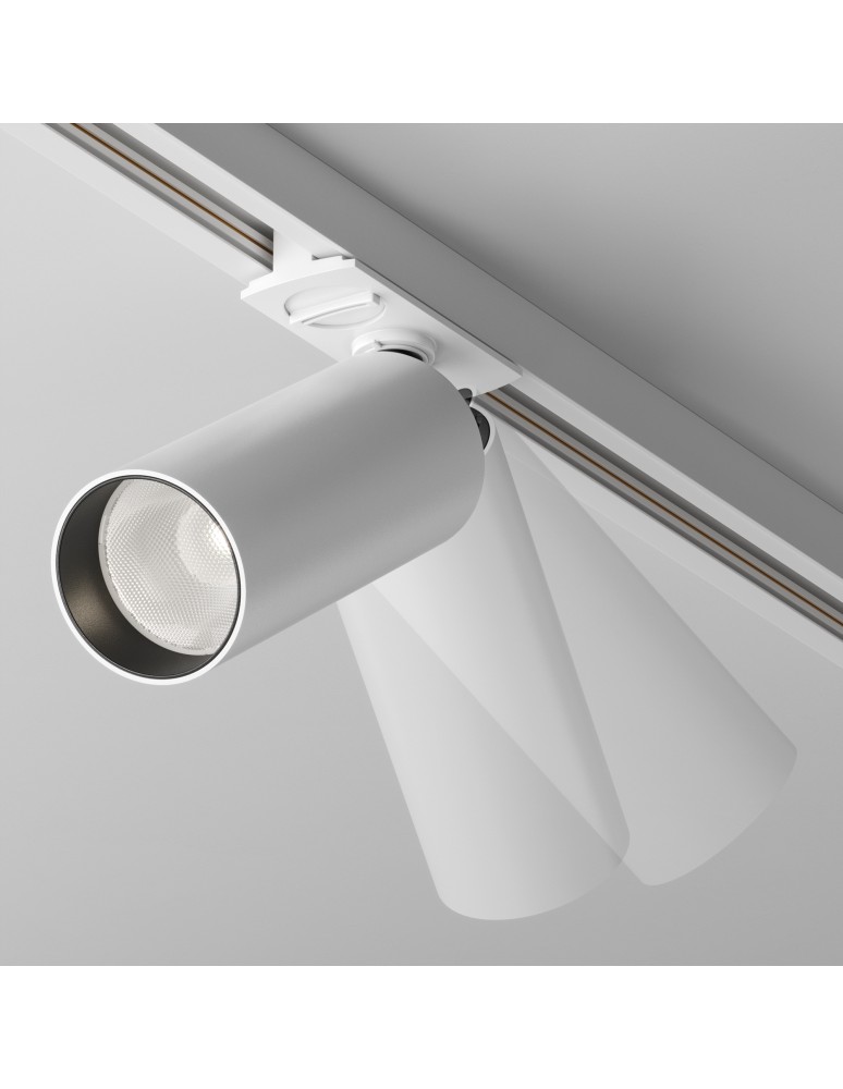 Maytoni Focus LED Reflektor do Szyny Jednoobwodowej UNITY LED 12W 900lm 4000K Biały TR021-1-12W4K-W-D-W Maytoni Focus LED Reflektor do Szyny Jednoobwodowej UNITY LED 12W 900lm 4000K Biały TR021-1-12W4K-W-D-W