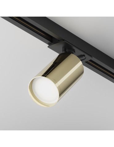 Maytoni Focus S Reflektor do Szyny Jednoobwodowej UNITY 1xGU10 10W Czarny, Złoty TR020-1-U-GU10-BG
