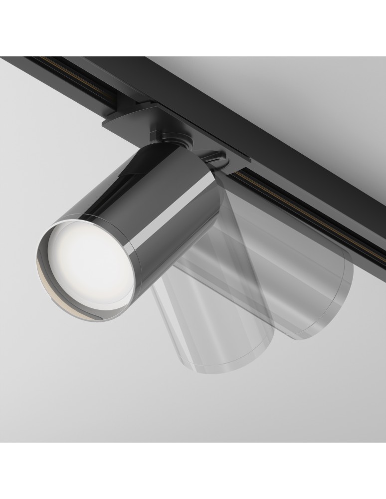 Maytoni Focus S Reflektor do Szyny Jednoobwodowej UNITY 1xGU10 10W Czarny, Grafit TR020-1-U-GU10-BGF Maytoni Focus S Reflektor do Szyny Jednoobwodowej UNITY 1xGU10 10W Czarny, Grafit TR020-1-U-GU10-BGF