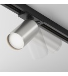 Maytoni Focus S Reflektor do Szyny Jednoobwodowej UNITY 1xGU10 10W Czarny, Srebrny TR020-1-U-GU10-BS Maytoni Focus S Reflektor do Szyny Jednoobwodowej UNITY 1xGU10 10W Czarny, Srebrny TR020-1-U-GU10-BS