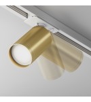 Maytoni Focus S Reflektor do Szyny Jednoobwodowej UNITY 1xGU10 10W Biały, Złoty Mat TR020-1-U-GU10-WMG Maytoni Focus S Reflektor do Szyny Jednoobwodowej UNITY 1xGU10 10W Biały, Złoty Mat TR020-1-U-GU10-WMG