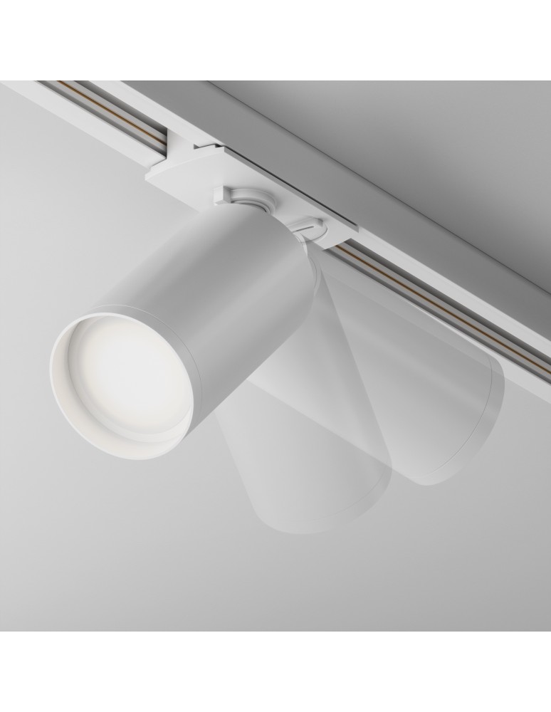 Maytoni Focus S Reflektor do Szyny Jednoobwodowej UNITY 1xGU10 10W Biały TR020-1-GU10-W Maytoni Focus S Reflektor do Szyny Jednoobwodowej UNITY 1xGU10 10W Biały TR020-1-GU10-W