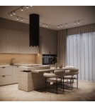 Lampy do szynoprzewodów 1 fazowych - Maytoni Focus S Reflektor do Szyny Jednoobwodowej UNITY 1xGU10 10W Black TR020-1-GU10-B - product 2