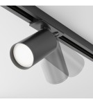 Lampy do szynoprzewodów 1 fazowych - Maytoni Focus S Reflektor do Szyny Jednoobwodowej UNITY 1xGU10 10W Black TR020-1-GU10-B - product 6
