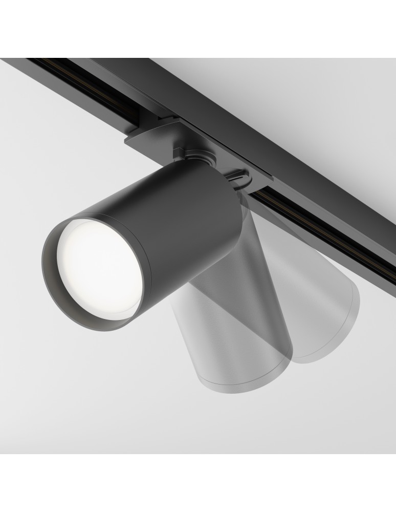 Maytoni Focus S Reflektor do Szyny Jednoobwodowej UNITY 1xGU10 10W Black TR020-1-GU10-B