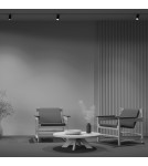 Lampy do szynoprzewodów 1 fazowych - Maytoni Focus S Reflektor do Szyny Jednoobwodowej UNITY 1xGU10 10W Black TR020-1-GU10-B - product 7