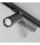 Lampy do szynoprzewodów 1 fazowych - Maytoni Focus Zoom Reflektor do Szyny Jednoobwodowej UNITY LED 12W 900lm 4000K Black TR021-1-12B4K-Z-D-B - product 2